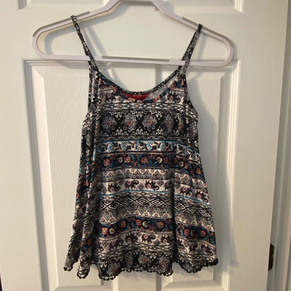 Patterned tank top